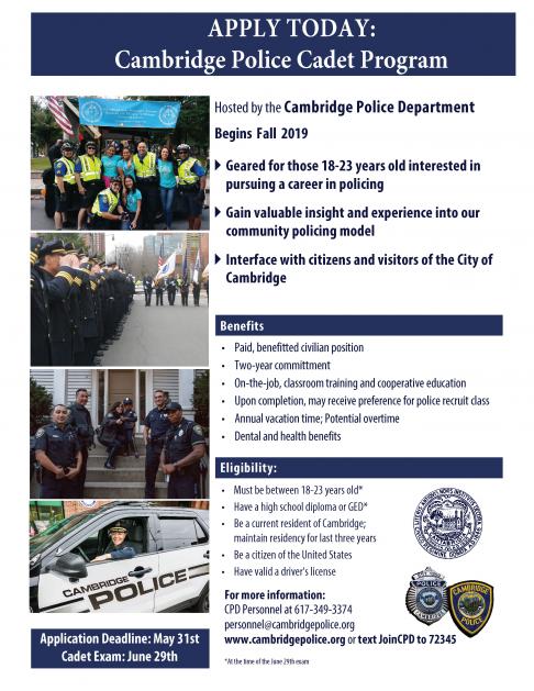 Cadet Program Flyer