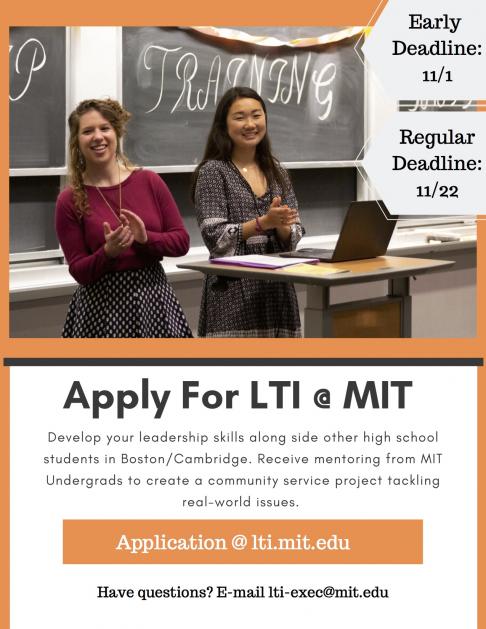 Image of MIT Leadership Training Institute (LTI) program