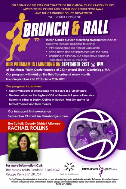 Brunch and Ball Teen Mentoring Program