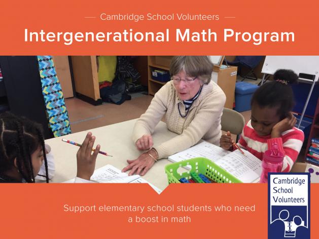 Image of CSV Intergenerational Math Program program