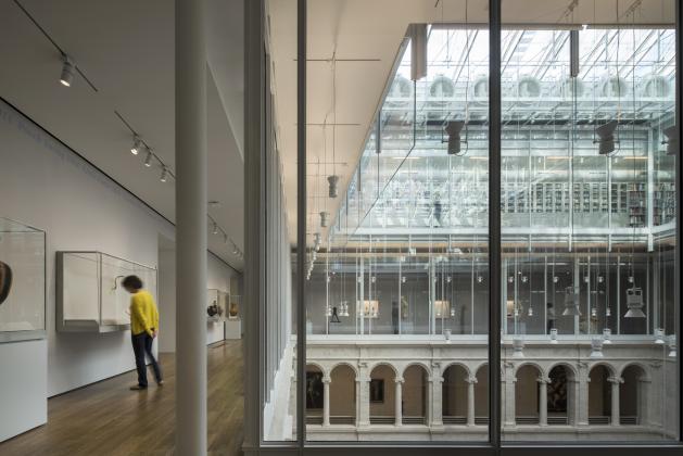 A view of the Harvard Art Museums