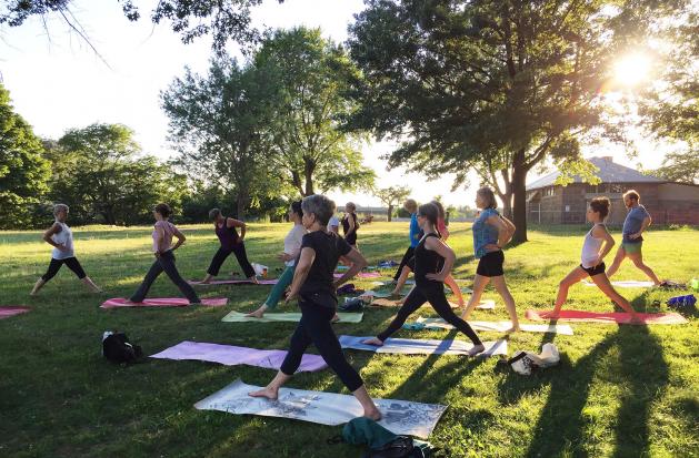 Image of Monday Night Yoga program