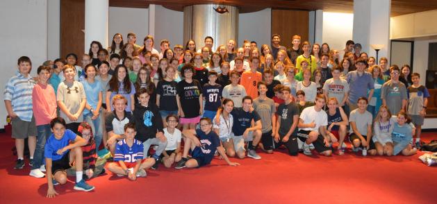 The Tent Fall Kickoff 5778/2017 - Over 100 Teens from Five Greater Boston Congregations